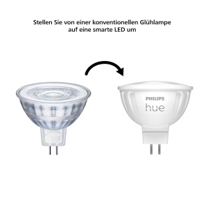 Lampa LED Philips Hue MR16, dimabila, 16 milioane de culori, ambientala - Img 8