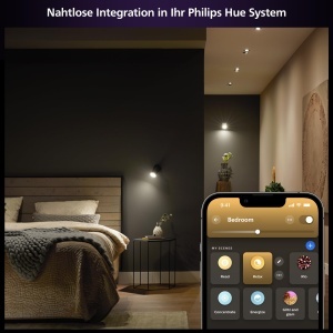 Lampa LED Philips Hue MR16 White Ambiance, dimabila, 2 bucati, lumina alba - Img 4