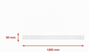 Lampa LED sub mobila TELEFUNKEN, 50W, 5500 Lm, 120 cm - Img 7