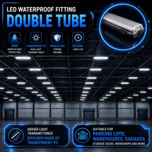 Lampa LED V-TAC 120 CM, 36W, IP65, 3400 Lumen, Culoare Kaltalb - Img 4