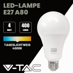 Lampa LED V-TAC A80 20W (echivalent 150W) - 2452 Lumen, 4000K - Img 5