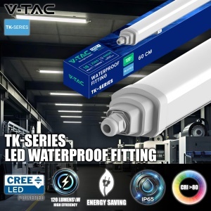 Lampa LED V-TAC TK-SERIES 60 CM, 18W, Wasserfest IP65, 2160 Lumen - Img 2