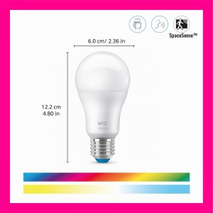 Lampa LED WiZ E27, 60W, dimmabila, 16 milioane de culori - Img 2