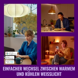 Lampa LED WiZ Smart A60, E27, 100W echivalent, 1521 Lumen, dimabila, culoare variabila - Img 7