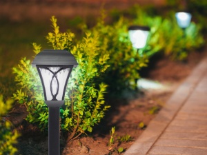 Lampa solara Beper P207ILO040, set 4 buc, autonomie 6-8 ore, design elegant