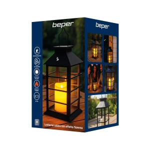 Lampa solara Beper P207ILO303 cu LED, efect flacara, IP44, 8 ore autonomie - Img 9