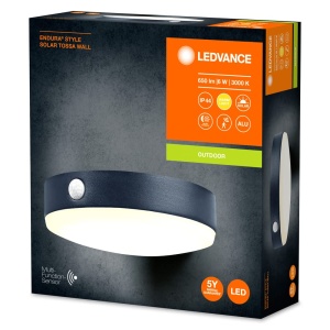Lampa solara LEDVANCE ENDURA Style Tossa, neagra, 3000K, senzor inclus - Img 3