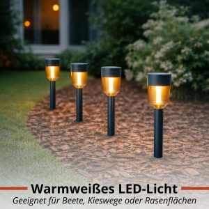 Lampa Solara pentru Exterior Grundig 43103 - 4 Bucati, IP44, Lumina Calda - Img 6