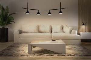 Lampa Suspendata LEDVANCE Decor Fuji, 13W, 3000K, Negru - Img 3
