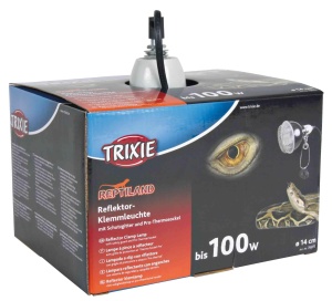 Lampa UV-B pentru Terrariu TRIXIE 75W cu Suport si Protectie