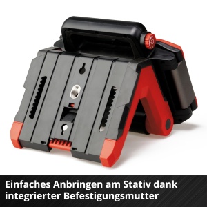 Lanterna LED Einhell TP-CL 183000 Li cu stativ 3000 lumeni cap rotativ - Img 6