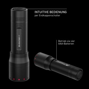 Lanterna LED Ledlenser P7, 650 Lumen, 400m Zoom, IP54, 30h Autonomie - Img 5