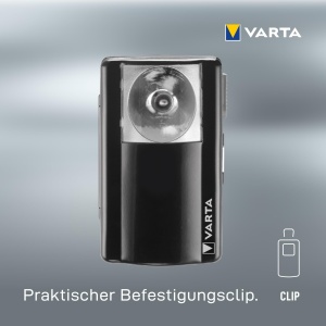 Lanterna LED VARTA Palm Light, 75m, cu clip de prindere, metalica - Img 7