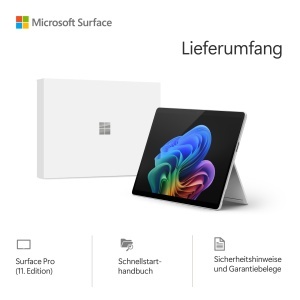 Laptop 2-in-1 Microsoft Surface Pro 11 16GB RAM 512GB SSD Platin - Img 6