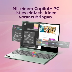Laptop 2in1 Lenovo IdeaPad 5 14 OLED Touch AMD Ryzen 7 16GB RAM 1TB SSD Breeze Moss - Img 8