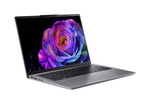Laptop Acer Swift Go 14 AI OLED, Ryzen 7, 16GB RAM, 512GB SSD, Argintiu - Img 3