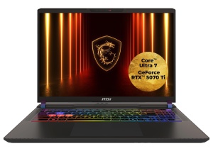 Laptop Gaming MSI Vector 16 HX, 16 QHD 240 Hz, Intel Core Ultra 7, 16 GB RAM, Cosmos Grau