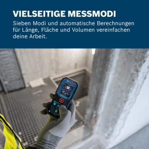 Laser de masurare Bosch Professional GLM 40-31, IP 65, 7 moduri de masurare - Img 4