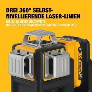 Laser de nivelare DEWALT DCE089D1G, 12V, 3x360, auto-nivelare - Img 4