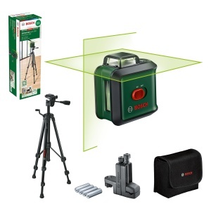 Lasere de nivelare Bosch UniversalLevel 360, auto-nivelare, cu stativ TT 150