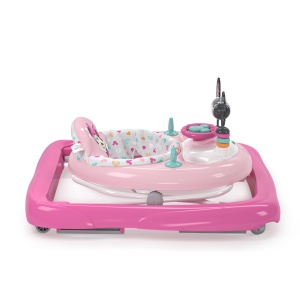 Lauflernhilfe pentru copii Disney Minnie Mouse 2 in 1, roz, cu statie de joaca detasabila - Img 4