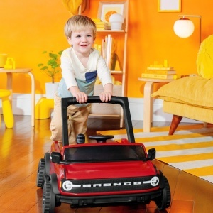 Lauflernwagen Bright Starts Ford Bronco 4-in-1, Culoare Rosie, Unisex, 6-24 Luni - Img 6