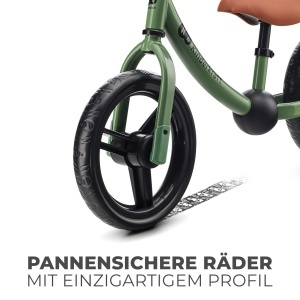 Laufrad Kinderkraft 2WAY Next, 12 Zoll, Verde, pentru copii pana la 35 kg - Img 5