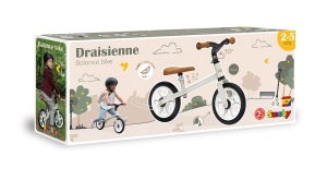 Laufrad pentru copii Smoby First Bike, inaltime reglabila 32,5-37,5 cm, roti silentioase - Img 7