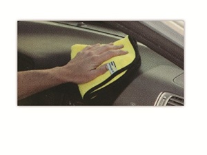 Laveta din microfibra Dunlop 40 x 40 cm, galbena, pentru curatare auto - Img 6