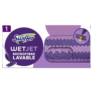 Laveta reutilizabila Swiffer WetJet microfibra ultra-absorbanta pentru curatarea podelelor