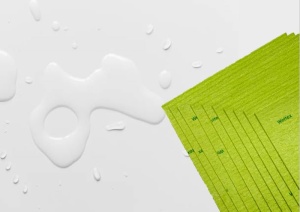 Lavete profesionale Vileda Wettex Verde Set 10 bucati Absorbtie rapida - Img 2
