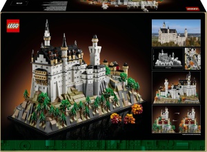 LEGO Architecture Schloss Neuschwanstein 21063 Set de Constructie 3455 Piese Decorativ - Img 10