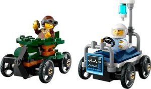LEGO City Set 60459 Masinute Seifenkiste cu Minifigurine pentru Copii 5 - Img 10