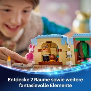 LEGO Disney Ferkels Geburtstagsspass 43305 Figur Winnie Puuh Torta Aniversare - Img 4