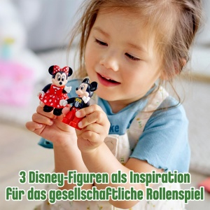 LEGO DUPLO 10941 Disney Mickey si Minnie Tren aniversar cu figurine si accesorii - Img 5