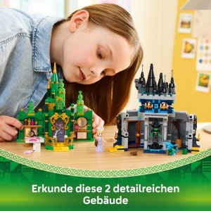 LEGO Emerald City Kiamo Ko Castle 75689 Set creativ cu minifigurine si accesorii - Img 4