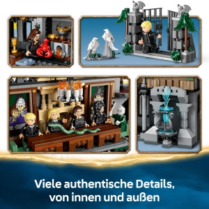 LEGO Harry Potter 76453 Conacul Familiei Malfoy Set de Constructie cu 9 Minifigurine - Img 3