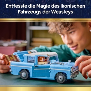 LEGO Harry Potter Ford Anglia 76470 Set cu Functii Magice si Figurine - Img 2
