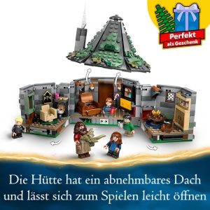 LEGO Harry Potter Hagrids Hutte 76428 Set cu Figurine si Accesorii Magice - Img 3