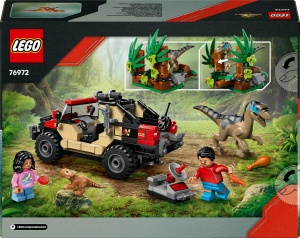 LEGO Jurassic World 76972 Raptor Verfolgungsjagd Set cu Dinozauri si Masina Off-Road - Img 12