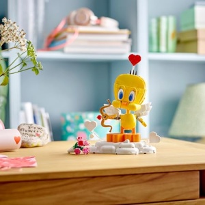 LEGO Looney Tunes Tweety 40824 Set Constructie Decorativ pentru Copii si Colectii - Img 8