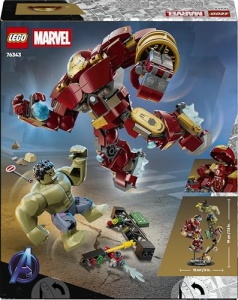 LEGO Marvel Hulkbuster vs Hulk 76343 Set Supereroi cu Minifigurine si Mech Articulat - Img 10