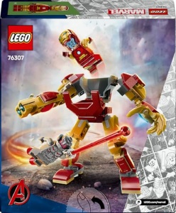 LEGO Marvel Iron Man Mech vs Ultron 76307 Figurine Articulate 101 Piese - Img 12