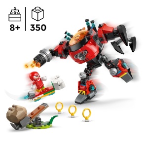 LEGO Sonic 77005 Knuckles vs Dr Eggman Mech cu Minifigurine si Accesorii Interactive - Img 2