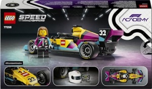 LEGO Speed Champions F1 Academy 77258 Masinuta Formula 1 cu Minifigura Pilot Femeie - Img 7