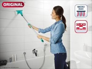 Leifheit Ersatzbezug Bath Cleaner 41702 Microfibra Perii Speciale Lavabil 40degC - Img 2