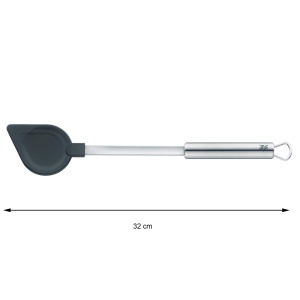 Lingura de gatit WMF Profi Plus 32 cm, otel inoxidabil Cromargan partial mat, silicon sigur pentru masina de spalat vase, rezistent la caldura pana la 200degC - Img 5