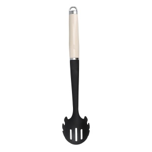 Lingura de servire pentru paste KitchenAid, rezistenta la caldura, antiaderenta, lingura de spaghete - crema de migdale - Img 3