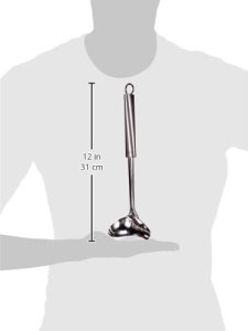 Lingura pentru sosuri Lagostina 012335000028 din inox, cu maner ergonomic - Img 5