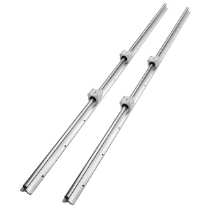 Linie de ghidare liniara VEVOR SBR20-1500mm cu 4 blocuri de alunecare